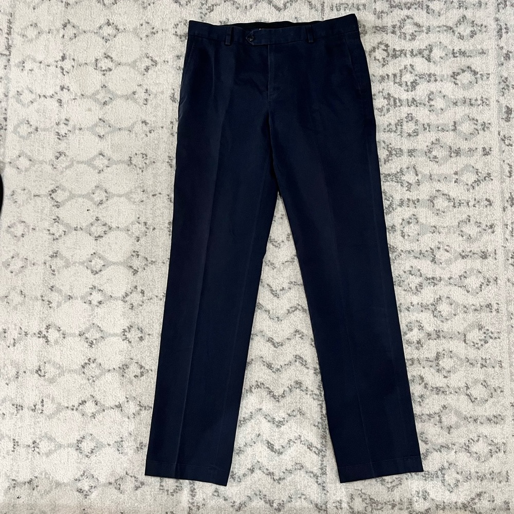Brooks Brothers Navy Chino w 34 / l 36